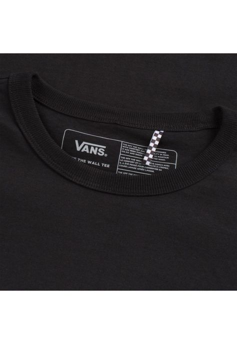 Polera M/L Hombre MN OFF THE WALL CLASSIC LS Negra-2