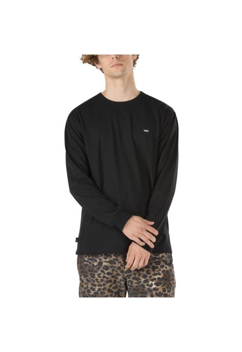 Polera M/L Hombre MN OFF THE WALL CLASSIC LS Negra-4