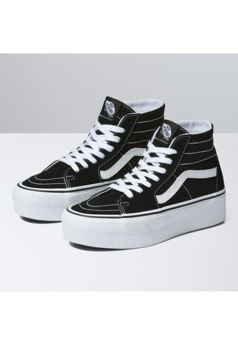 Zapatilla Unisex Ua Sk8-Hi Tapered Stackform Black-0