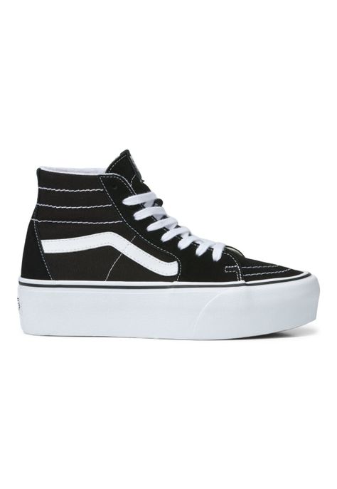 Zapatilla Unisex Ua Sk8-Hi Tapered Stackform Black-4