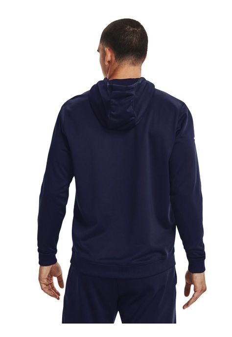 Polerón Armor Fleece® Storm hombre Azul-4