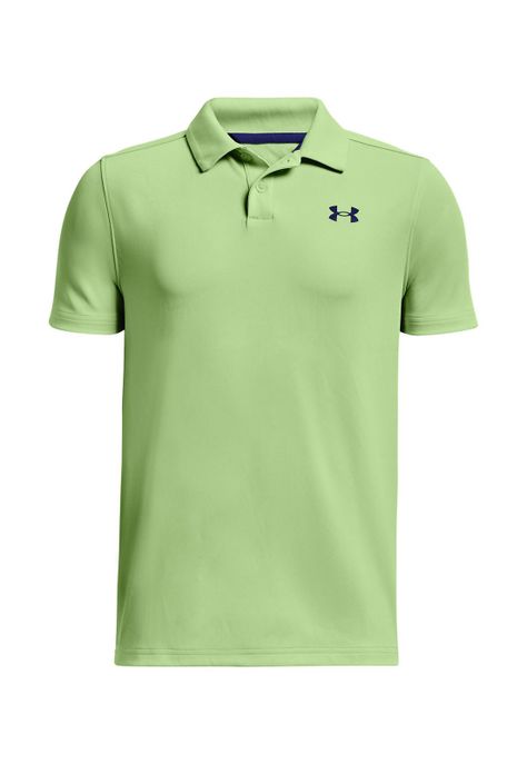 Polo UA Performance para niño Verde-0