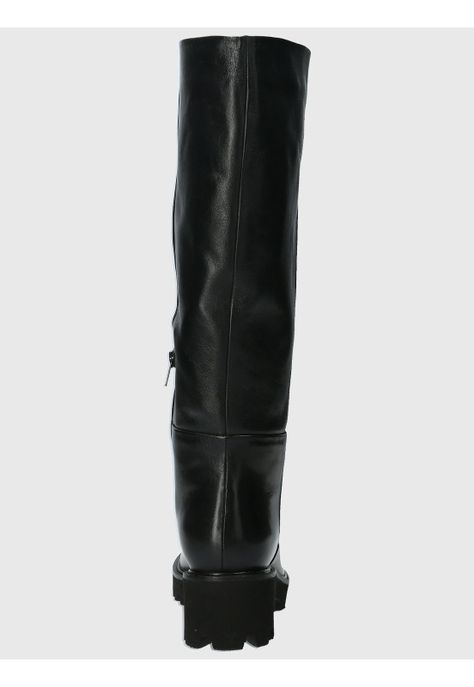 Bota Cuero Mujer Blissful Negro-6