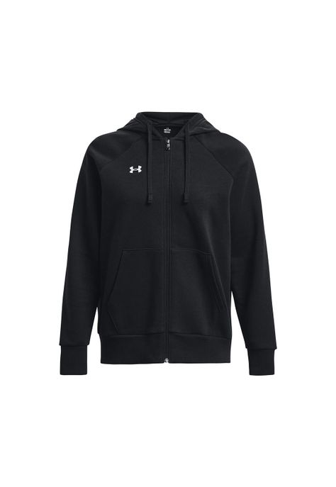 Polerón UA Rival Fleece Negro para mujer-0