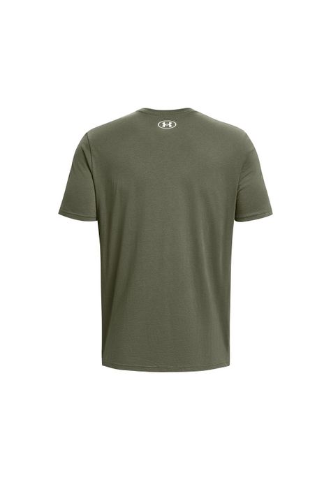 Polera Manga Corta UA para Hombre Verde-1