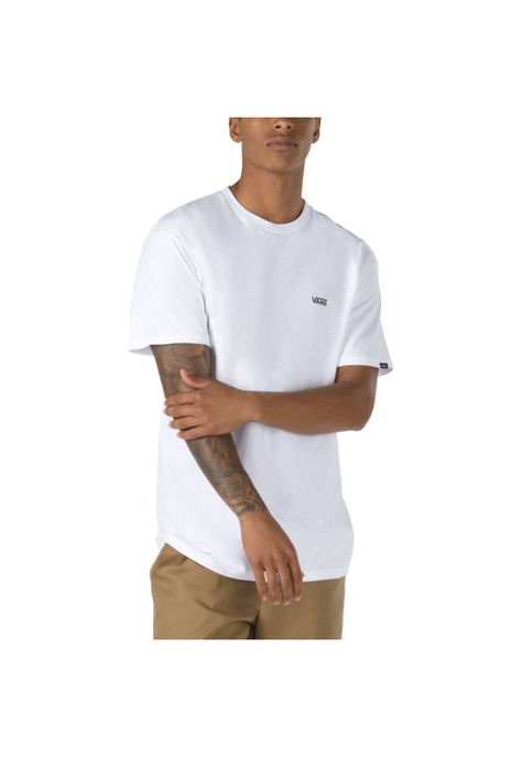 Polera M/C Hombre MN LEFT CHEST LOGO TEE Blanca-0
