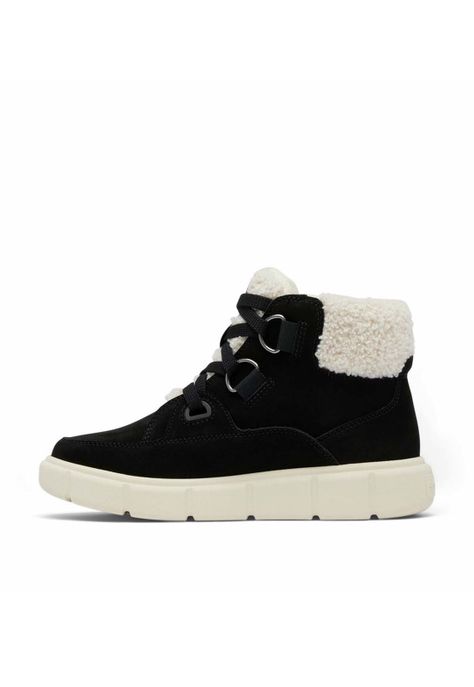 Bota Cuero Explorer Iii Nw Lace Negro Mujer-4
