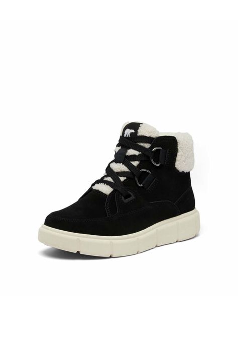 Bota Cuero Explorer Iii Nw Lace Negro Mujer-7