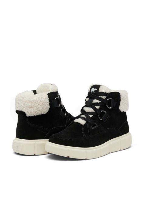 Bota Cuero Explorer Iii Nw Lace Negro Mujer-8