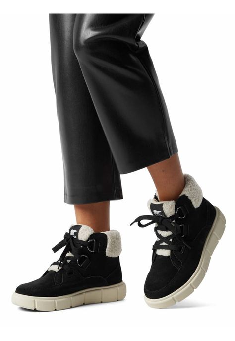 Bota Cuero Explorer Iii Nw Lace Negro Mujer-9