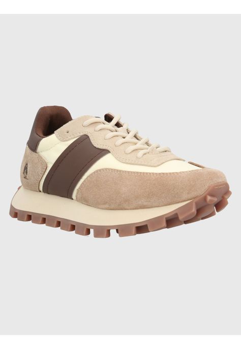 Zapatilla Cuero Mujer Janet Beige-0