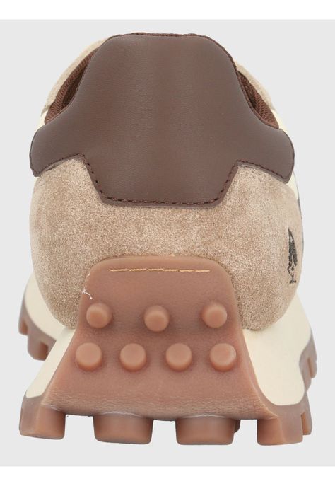 Zapatilla Cuero Mujer Janet Beige-6