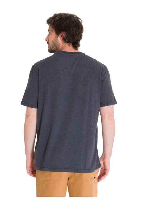 Polera Historic Traditions 8 Hombre Gris Oscuro-3