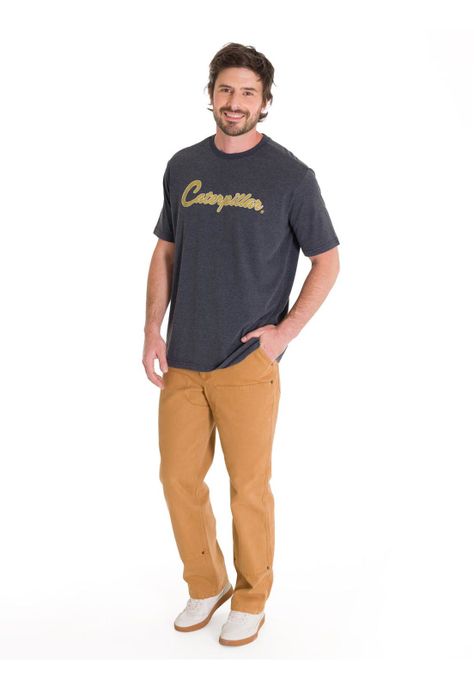 Polera Historic Traditions 8 Hombre Gris Oscuro-5