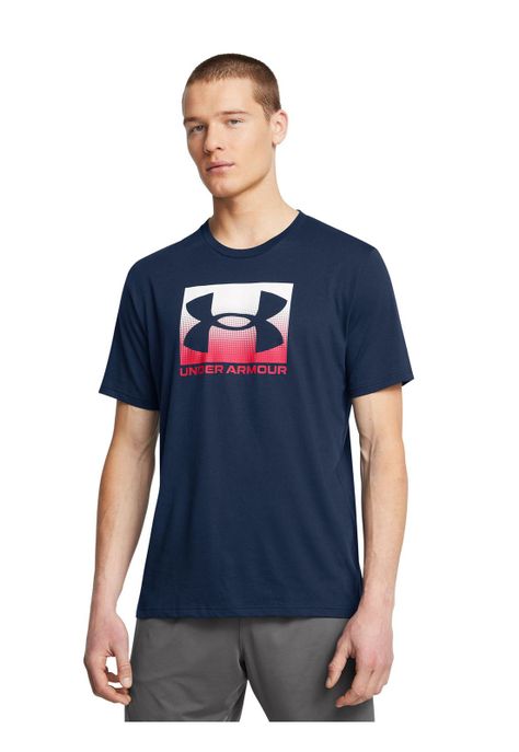 Polera manga corta Bxed Sports hombre Azul-3