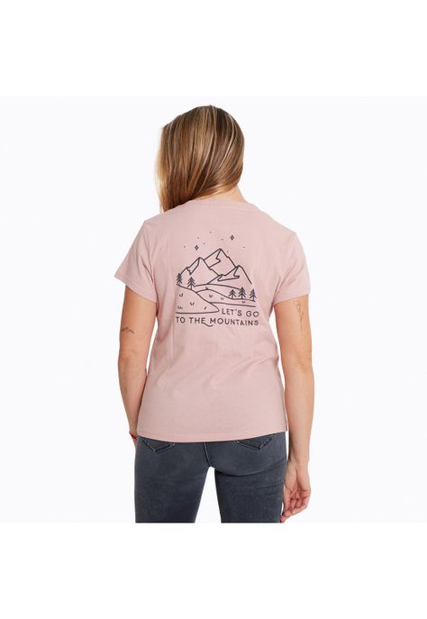 Polera Mujer Tule Rosado-1