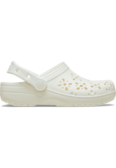 Zueco Crocs Niña Classic Clog Blanco-0