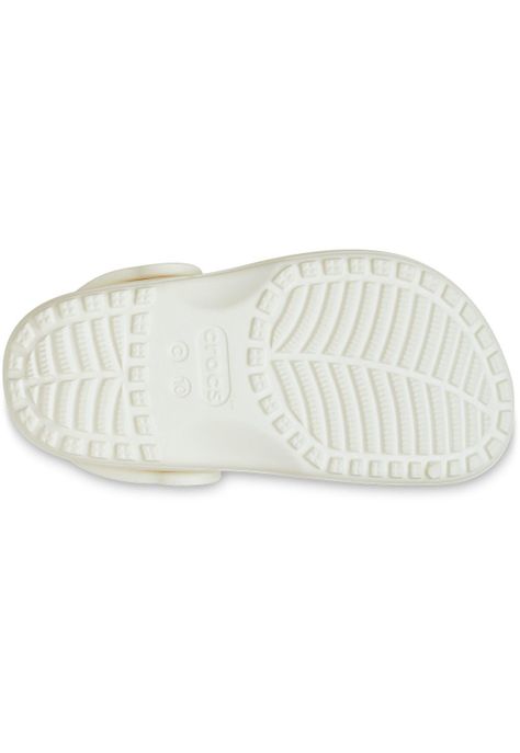 Zueco Crocs Niña Classic Clog Blanco-5