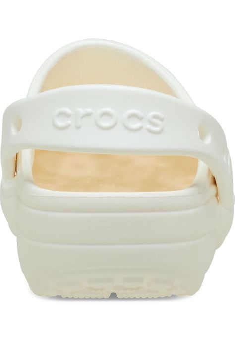 Zueco Crocs Niña Classic Clog Blanco-7