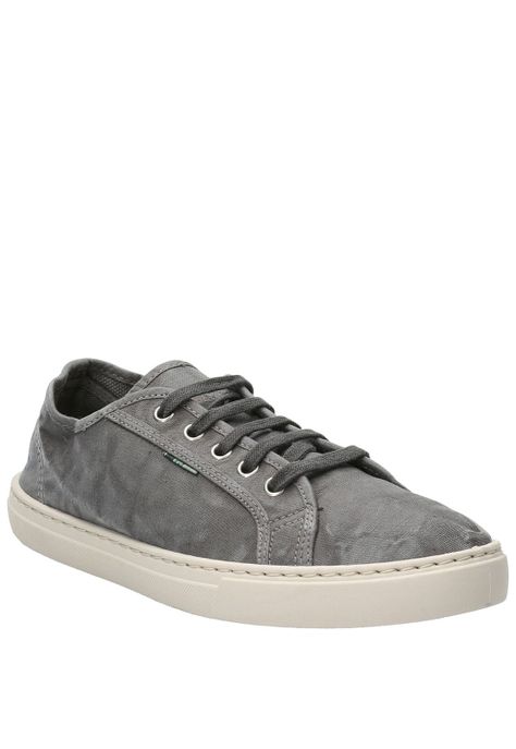 Zapatilla Algodón Orgánico Hombre Bronte Gris-1