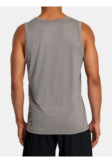 Polera Sin Mangas Hombre Sport Vent Gris-4