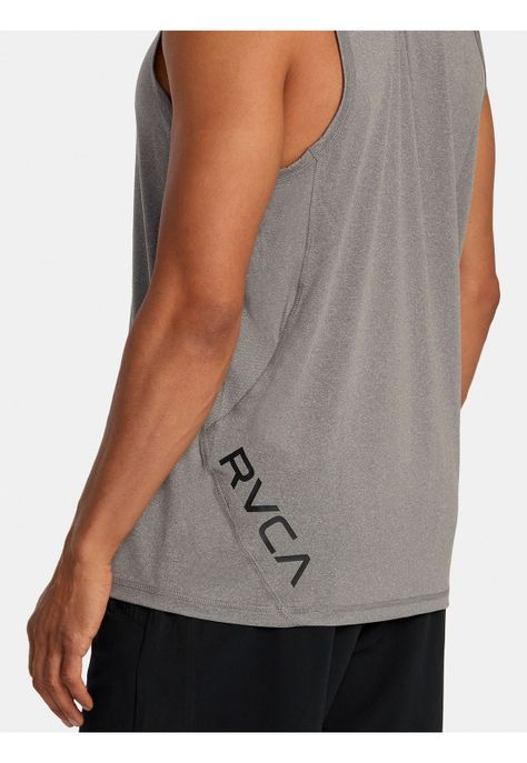 Polera Sin Mangas Hombre Sport Vent Gris-5
