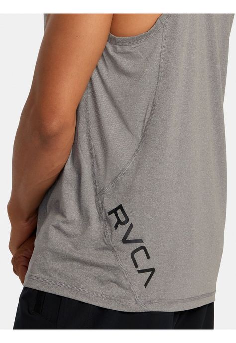 Polera Sin Mangas Hombre Sport Vent Gris-7
