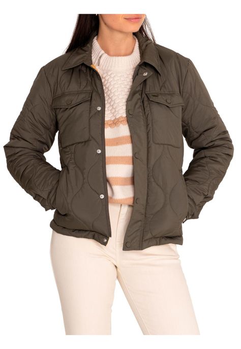 Parka Thermore Mujer Dugard Verde-5