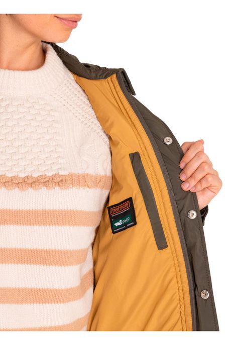 Parka Thermore Mujer Dugard Verde-8