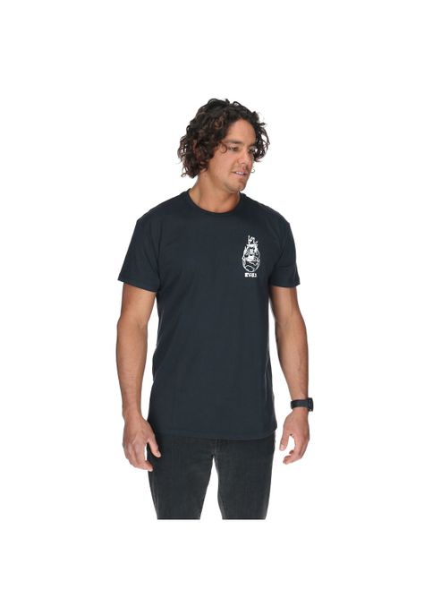 Polera M/C Hombre Lil Devil Ss Negro-0
