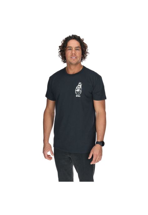 Polera M/C Hombre Lil Devil Ss Negro-1