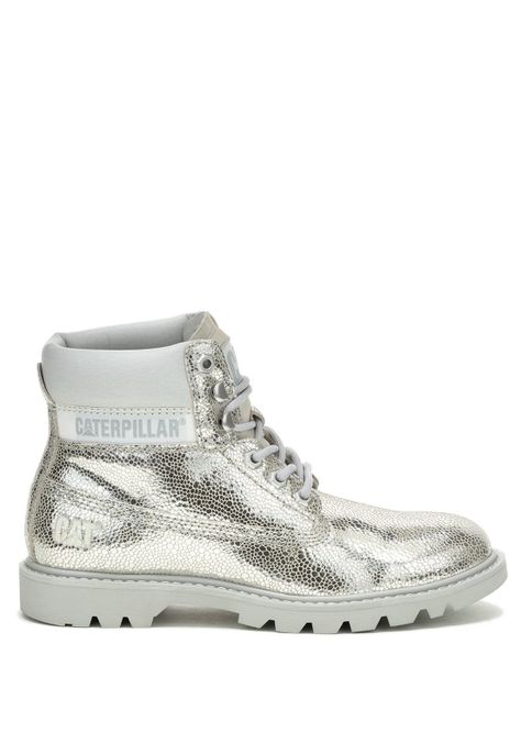 Botin Cuero Mujer Colorado Womens Metalizado-1