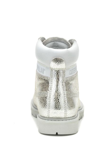 Botin Cuero Mujer Colorado Womens Metalizado-5