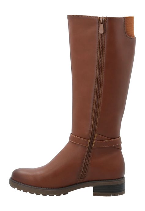Bota Mujer Mili Cognac-5