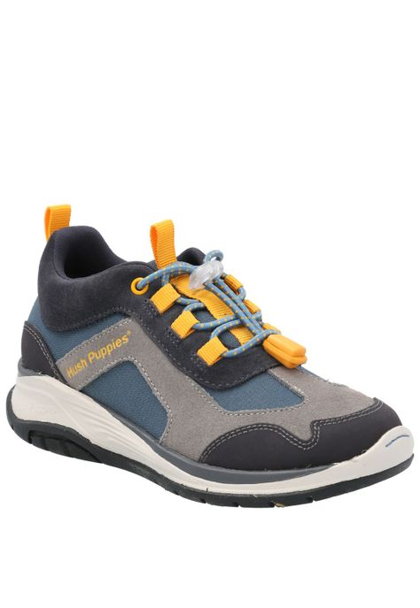 Zapatilla Cuero Niño Fastland Gris-0
