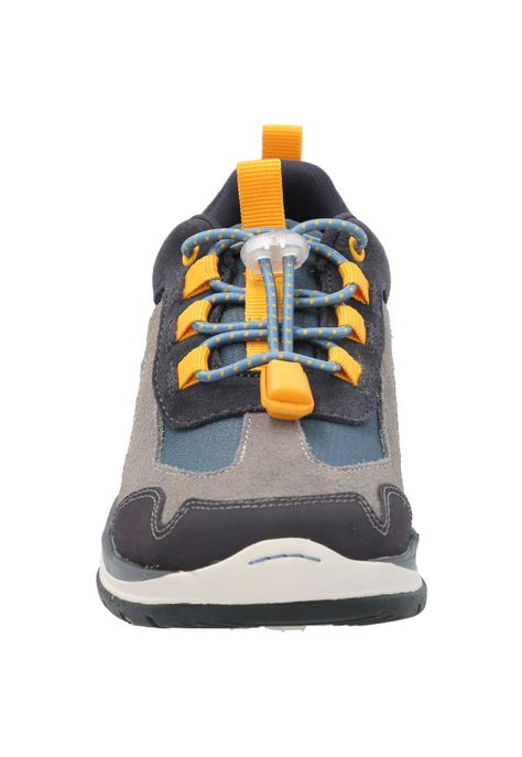 Zapatilla Cuero Niño Fastland Gris-5