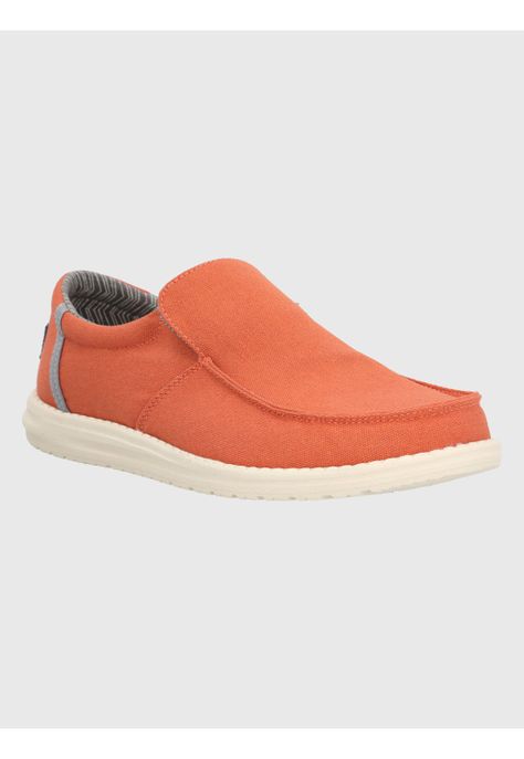 Zapatilla Naranja Hombre Gordon -0