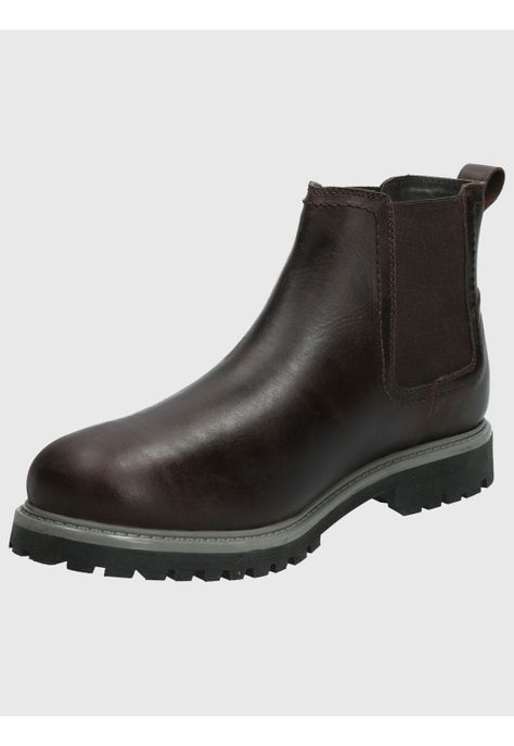 Botin Cuero Hombre Morgan Café-4