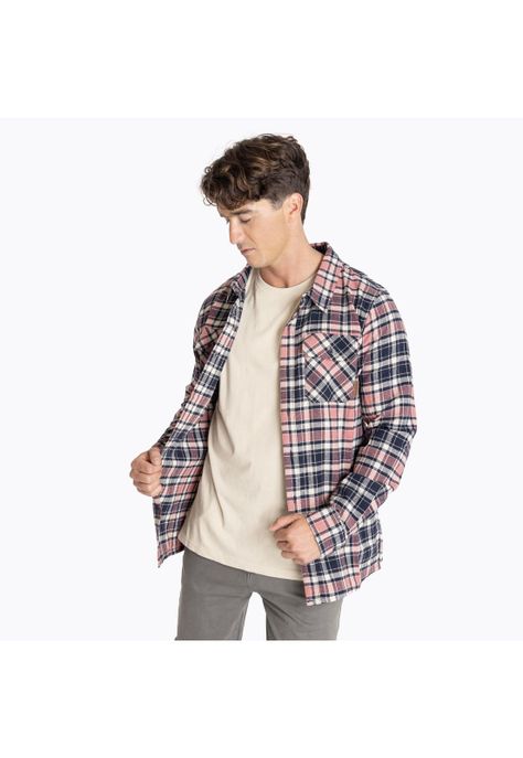 Camisa Hombre Franela Winter Gris-0