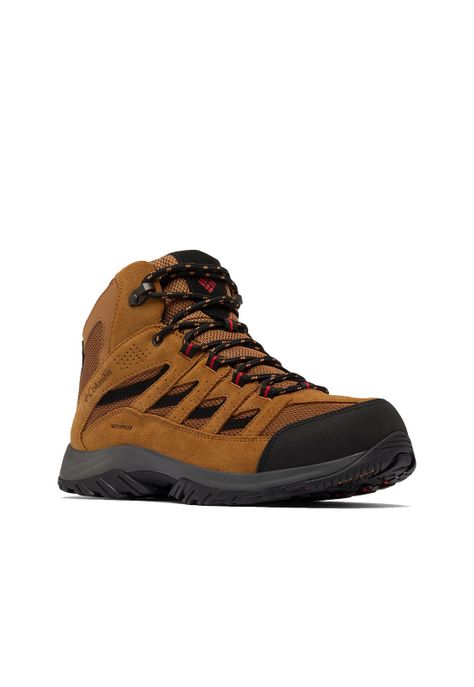 Botín Hombre Crestwood Mid Waterproof Café-0
