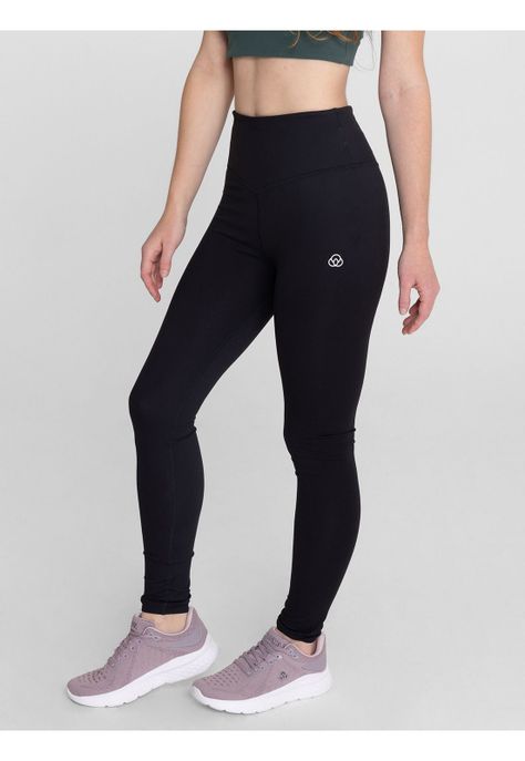 Calza tiro alto Mujer Hr Long Legg Gala Negra -1