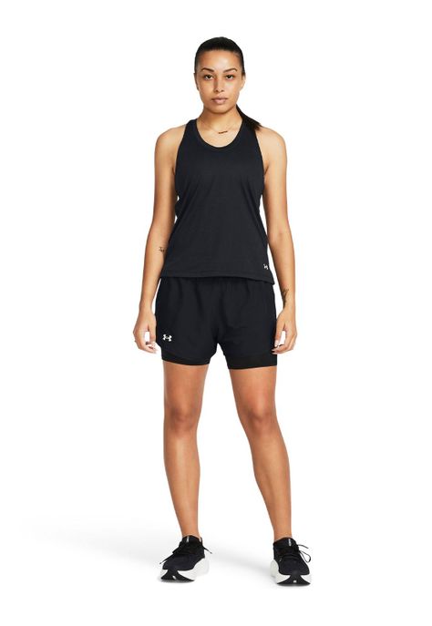 Shorts UA Fly-By 2 En 1 para Mujer Negro-3