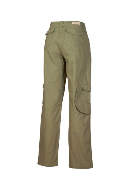 Pantalón Algodón Orgánico Mujer Mar Verde-1