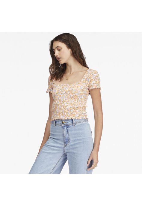 Polera M/C Better Then Bas J Kt Naranjo Mujer-3
