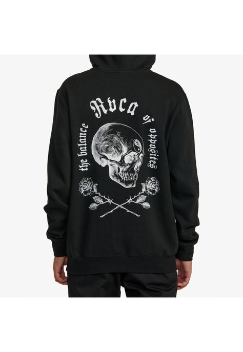 Polerón Hombre Opposite Skulls M Ot Negro-1