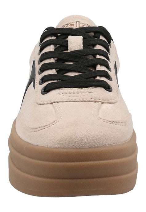 Zapatilla Lens Mujer Beige-4