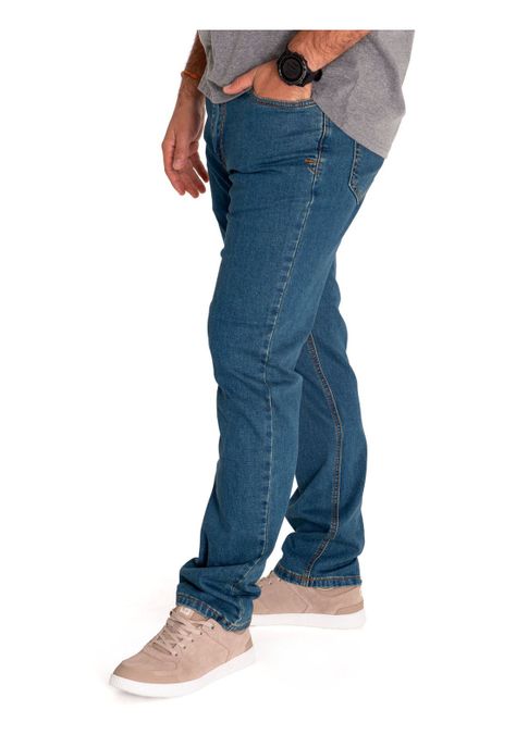 Jeans Skinny Hombre Triblend Stretch Gris Denim CAT-1