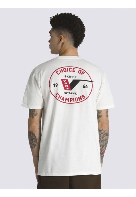 Polera M/C Choice Of Champions Crema Unisex-1