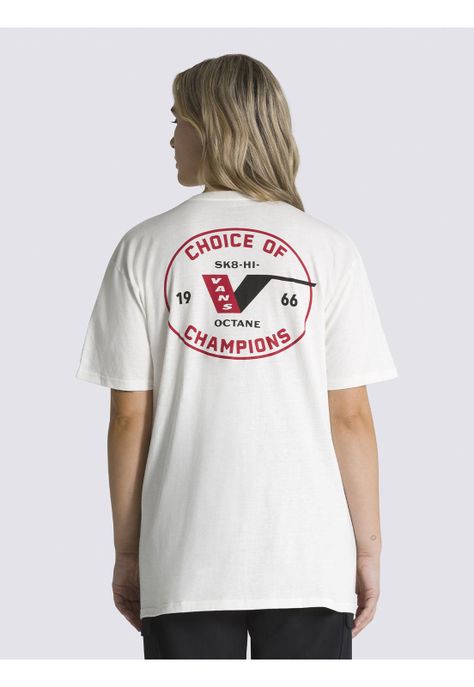 Polera M/C Choice Of Champions Crema Unisex-4