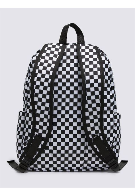 Mochila Unisex Old Skool Check Blanco-2